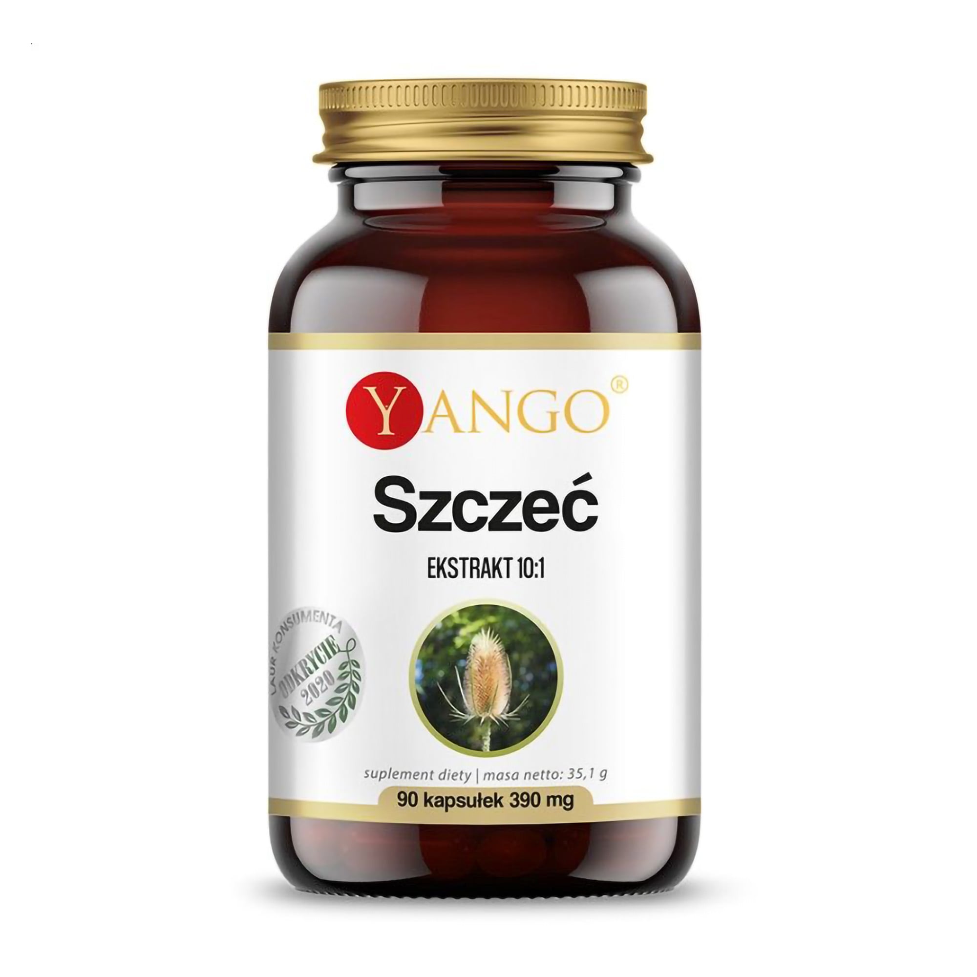 Екстракт ворсянки Yango Vrysonka Extract 390 мг, 90 капсул
