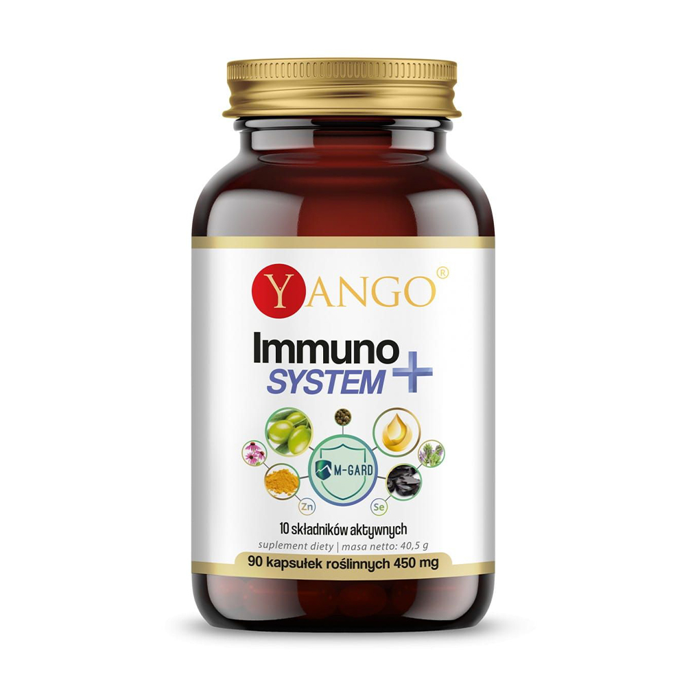 Підтримка імунітету Yango Immuno System+, 90 капсул